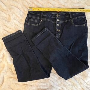 Like New Modcloth Karaoke Seamstress High Waist Skinny Jeans